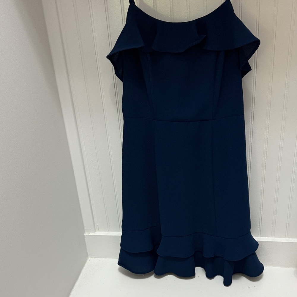 Altar'd State Navy Blue Formal Dress